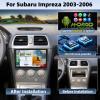 UNITOPSCI 4G+64G for Subaru Impreza 2003-2006 Android 13 Stereo Radio Wireless CarPlay Android Auto GPS Navigation 9 Inch Touch Screen Bluetooth 5.0 FM/RDS 32EQ WiFi Mirror Link SWC+ Camera Mic view 2