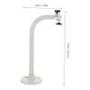 Aluminum Alloy Shaped Security Camera Bracket for Wall Mount Indoor Use Heavy Duty Design for Installations view 2