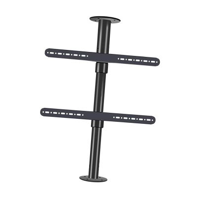 BMWJYLPM Adjustable TV Mount Bracket - LCD TV 360 Degree Rotating Frame Floor Stand Partition Wall Rotating Rack Rotating TV Cabinet Rotating Base (Size : 200-295cm)