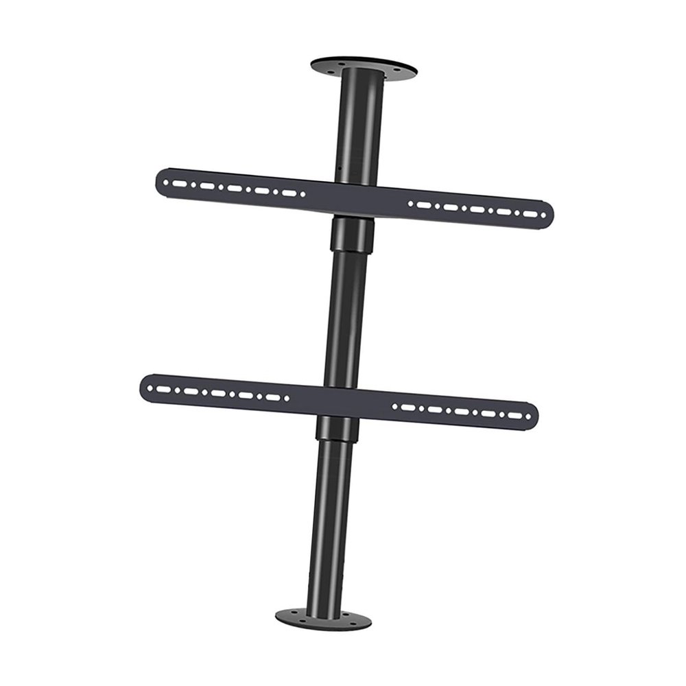 BMWJYLPM Adjustable TV Mount Bracket - LCD TV 360 Degree Rotating Frame Floor Stand Partition Wall Rotating Rack Rotating TV Cabinet Rotating Base (Size : 200-295cm)