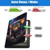 BXIKEOPIU Case for Samsung Galaxy Tab S6 Lite 10.4 Inch 2022/2020 (SM-P610/P613/P615/P619), Slim PU Leather Stand Folio Cover with Auto Wake Sleep, Tarsier view 3