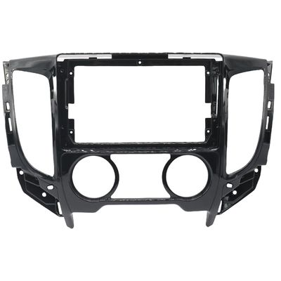 QIDALASER 9 Inch Car Frame Fascia for Mitsubishi Triton L200 2015-2019 Adapter Android Radio Audio Dash Fitting Panel Kit (MT Frame)
