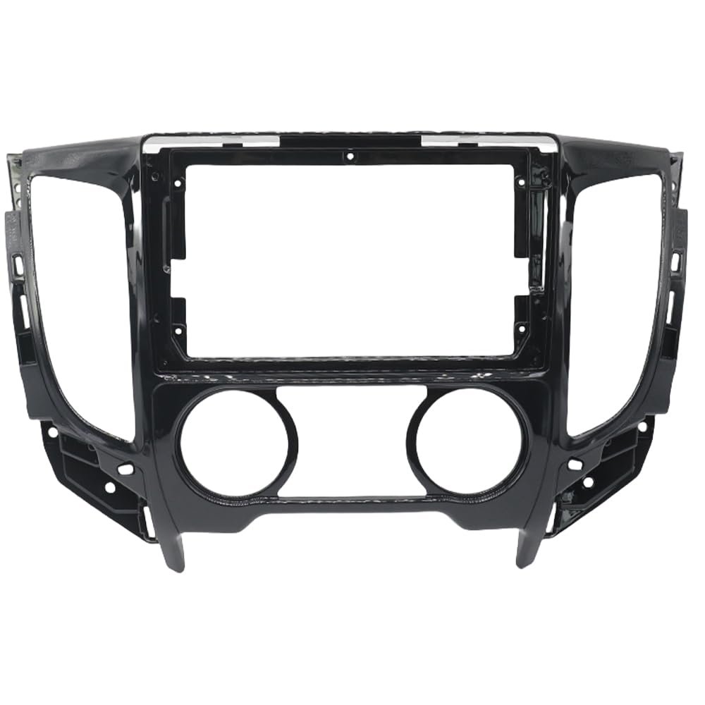 QIDALASER 9 Inch Car Frame Fascia for Mitsubishi Triton L200 2015-2019 Adapter Android Radio Audio Dash Fitting Panel Kit (MT Frame)
