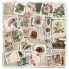 115PCS Vintage Aesthetic Stickers Journaling Supplies Aesthetic Vinyl Waterproof Decals for Junk Journal Scrapbook Planner, Kindle, Laptop view 1