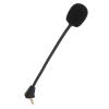 Game Microphone Replacement, Detachable Plug and Play Mic Compatible with Hyper X Cloud II Wireless, Cloud Core, Pro Silver, Cloudx, 3.5mm Gold Plated Jack for Clear Sound view 1
