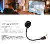 Game Microphone Replacement, Detachable Plug and Play Mic Compatible with Hyper X Cloud II Wireless, Cloud Core, Pro Silver, Cloudx, 3.5mm Gold Plated Jack for Clear Sound view 3