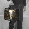 WZYWHJ 13 inch mountains and rivers Picture Laptop Bag - with Soft Interior, Multiple Pockets - Ideal for Men, Travel and Business view 2