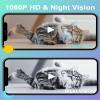 LuminiCam Indoor Camera Wireless 1080P Wi-Fi Camera for Home Security Pet Monitoring, Motion Detection & Night Vision Nanny Cam Pet Cameras,SD & Cloud Storage view 3