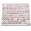 APOJHGF Cute PBT Keycaps 134keys 5-Sided MOA Custom Keycaps Compatible with Mechanical Keyboards Compatible with MX Switches(MOA-KAT Pink Bag) view 1