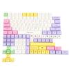 APOJHGF 135 XDA PBT Dye Sublimation Keycap Set Compatible with Mechanical Keyboards Using MX Style Switches from Various Brands(BQL-135 Korean) view 1