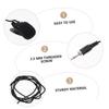 BESTonZON Lavalier Microphone Clip Mic for Smartphones Laptops Audio Recording for Interviews Video Portable Easy to Use for Meetings view 3