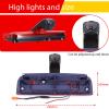 HD Brake Light Backup Camera for Ford Transit Connect Tourneo PJ2 V408/Ford Transit Connect 2 ll/XL Cargo Titanium Passenger, High Mount Stop Light Parking Camera with 7 Inch Rear-View Mirror Monitor view 3