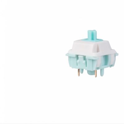 APOJHGF 30 Pieces Jade Blossom 5 Pin Linear Mechanical Switch Set Pre-lubed LY Stem with Full Housing with Various Keyboards(35g)