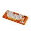 APOJHGF Tri-Mode RGB Mechanical Keyboard with Full Key Hot Swap Gasket Design Adjustable Compatible with Custom Use(AK820MAX Avocado OB) view 1