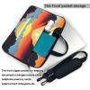 WZYWHJ 15.6 inch Bright sunrise Pattern Laptop Bag - with Soft Interior, Multiple Pockets - Ideal for Men, Travel and Business view 4