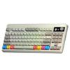 APOJHGF Color OLED Display Hot Swappable Switch Mechanical Keyboard with M87 Pro2 Hub Design and PBT Keycaps Compatibility view 1
