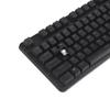 APOJHGF Pudding Keycap Set with Mechanical Keyboards Like K70 LUX Strafe K65 RGB K63 with MX Switches(104 keycaps Black) view 1