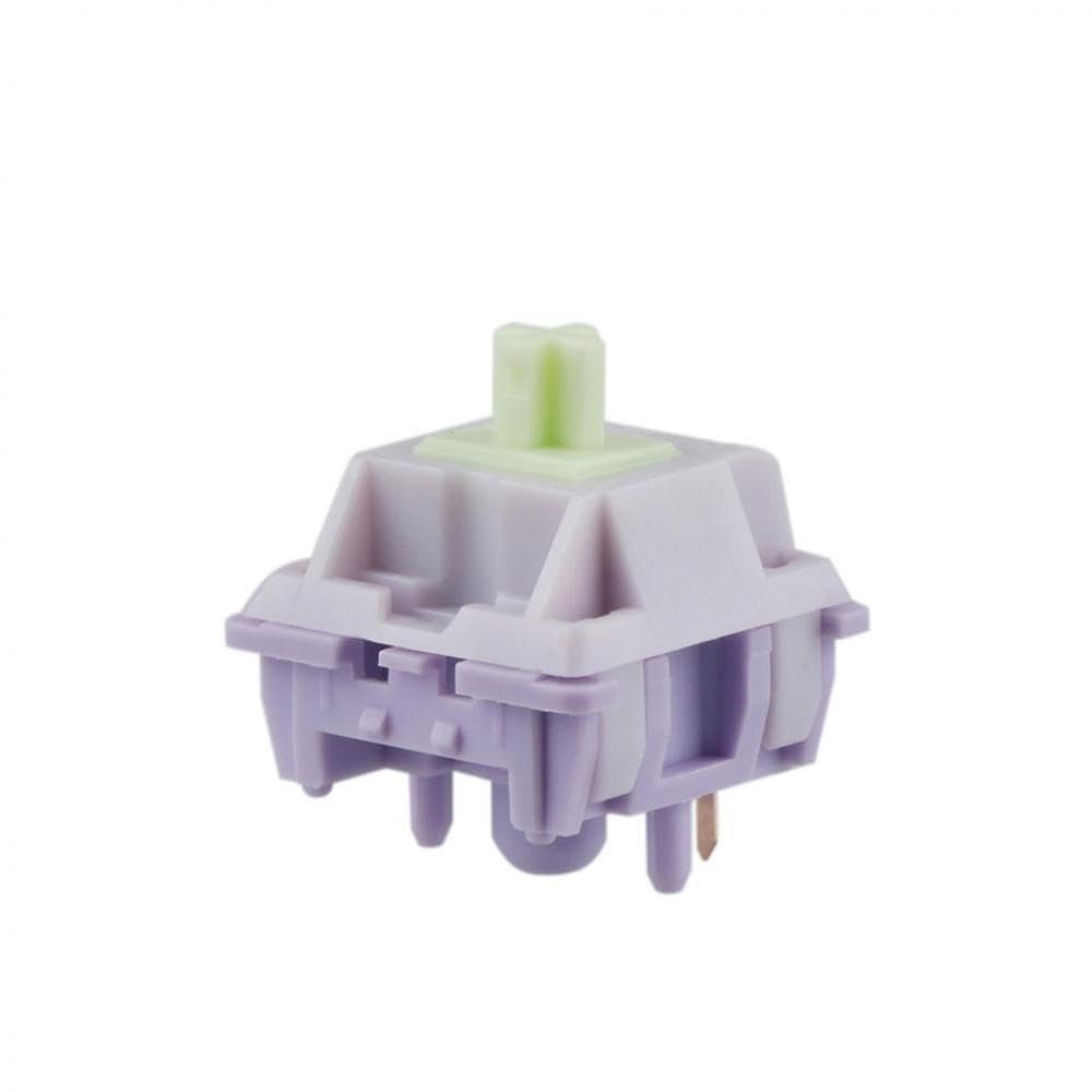APOJHGF 30 Pieces Factory Lubed 5pin Linear Tactile Switches Set Compatible with Hot Swappable Mechanical Keyboards by(30pcs Linear)