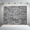 BELECO 15x8ft Fabric Dark Brick Stone Wall Backdrop Gray Rock Stones Texture Old Wall Background Medieval Castle Wall Party Decorations Banner Knight Party Supplies Photoshoot Props view 3