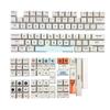 APOJHGF Customizable Off-White Plastic XDA Style Keycap Set Compatible with Mechanical Keyboards Suitable Compatible with English and Russian Layouts Made from Sublimation PBT Material(Plastic US) view 1
