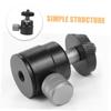 Homoyoyo 2pcs Aluminium Alloy Tripod Rotating Mount for Cameras Projectors and Monopods Stable and Angle for Versatile Use view 4