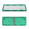 APOJHGF Customized Hot-Swappable Mechanical Keyboard with RGB Backlight Gasket Structure Compatible with Compatible Switches(GAS67 Green kit) view 1