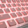 APOJHGF Korean Layout PBT Pudding Keycap Set Compatible with Mechanical Keyboards Compatible with MX Switch OEM Profile Keycaps(Korean Pink) view 1