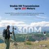 SYNCO XVision HD Wireless Video Transmission System-1080P/60fps, 300m Range, 40ms Low Latency, Real Time Monitoring,Portable Design Ideal for Film, TVC, and Live Streaming (1 Transmit 1 Receive) view 2