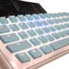 APOJHGF Korean Layout PBT Pudding Keycap Set Compatible with Mechanical Keyboards Compatible with MX Switch OEM Profile Keycaps(Korean Blue) view 1