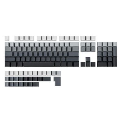 APOJHGF Urban Keycaps Set 133 Profile Double Shot PBT Material ANSI ISO Mechanical Keyboards
