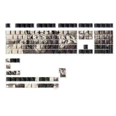 APOJHGF Shine Through Side Printed Tiger Theme Keycaps Compatible with and Wooting Keyboards 134