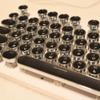 APOJHGF 104 Round PBT Keycaps Compatible with Mechanical Keyboards Compatible with MX Backlit Design Universal Circular Keycap Set(Black) view 1