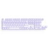 APOJHGF Nogi Profile ABS Keycaps White Black Pep Very Peri Compatible with GH60 Poker 87 TKL 104 ANSI Xd64 Bm60 Xd68 Keyboards(Purple) view 1