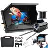 Anglereye Underwater Fishing Camera, 4.3 Inch LCD HD Portable IP68 Waterproof Ice Fishing Camera with 220 Wide-Angle Lens and Night Vision Light (15M/49FT) view 1