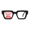 Progressive Multifocus Reading Glasses for Women Men Blue Light Blocking Oprah Style Computer Multifocal Readers (black, 1.0, x) view 1