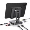 Classic 7-in-1 USB C Hub Stand for MacBook Pro & iPad Pro - 100W PD Charging, 4K HDMI, 2 USB 3.0 Ports, SD/TF Reader, Foldable Docking Station view 1
