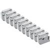 10 Pack 12mm Label Tape Compatible with MK231 MK631 MK131 PT70 PT80 Printer(10PK Black on Clear) view 1