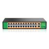 24 Port PoE Switch with 2 Gigabit Ethernet Uplink Port, Support IEEE802.3af/at, 400W High Power, Fanless, Plug and Play Unmanaged, Rackmount Ethernet Switch view 1