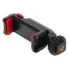 KALLORY Phone Tripod Mount Adapter Cold Shoe Holder Rotatable Phone Clamp for DSLR Cameras Microphones and Led Lights Hot Shoe for Vlogging and Streaming view 1