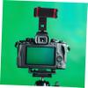 KALLORY Phone Tripod Mount Adapter Cold Shoe Holder Rotatable Phone Clamp for DSLR Cameras Microphones and Led Lights Hot Shoe for Vlogging and Streaming view 3