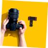 KALLORY Phone Tripod Mount Adapter Cold Shoe Holder Rotatable Phone Clamp for DSLR Cameras Microphones and Led Lights Hot Shoe for Vlogging and Streaming view 4