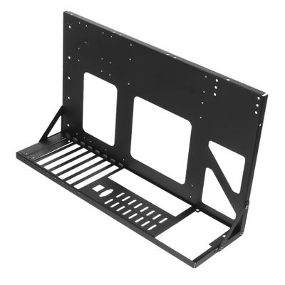 LOORGVEL Thickened Motherboard Rack Holder for Optimal Cooling Compatible with ATX Motherboards Organized Cable Management System