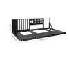 LOORGVEL Thickened Motherboard Rack Holder for Optimal Cooling Compatible with ATX Motherboards Organized Cable Management System view 2