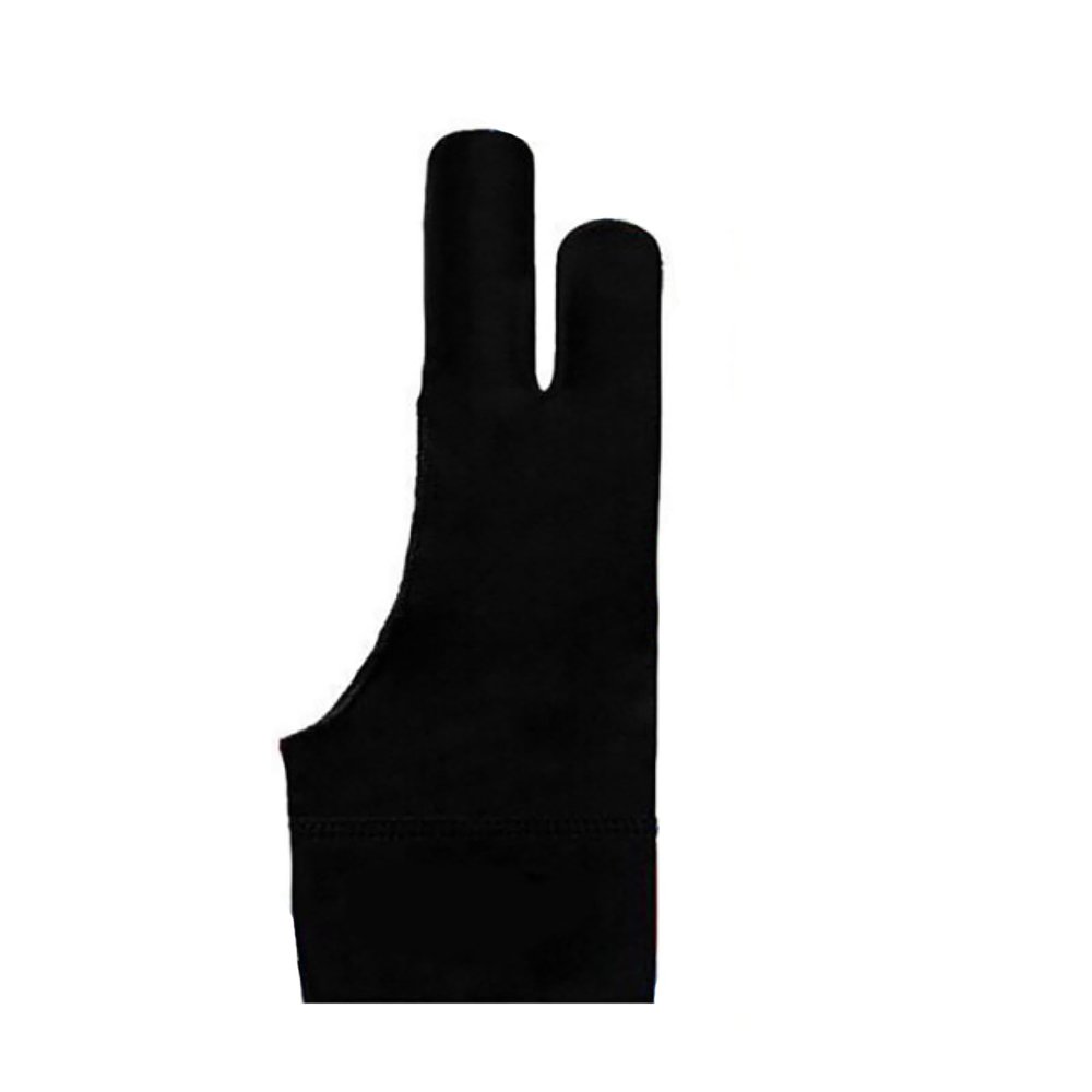 2 Finger Artist Digital Drawing Glove for Graphics Tablet