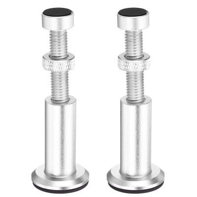 MECCANIXITY 2Pack Graphics Card GPU Support Bracket, GPU Stand Holder Magnetic Base 49-82mm Adjustable Height Brace for Desktop Video Card, Aluminum Alloy Silver