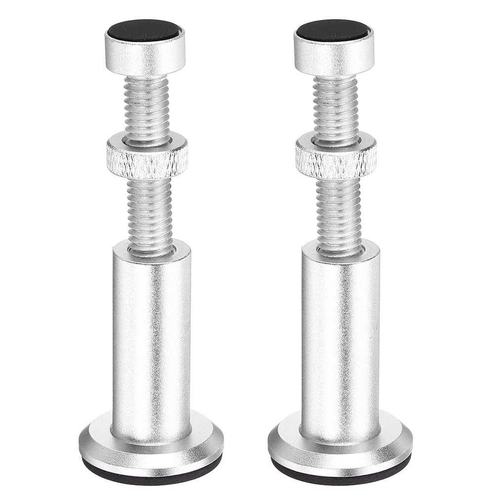 MECCANIXITY 2Pack Graphics Card GPU Support Bracket, GPU Stand Holder Magnetic Base 49-82mm Adjustable Height Brace for Desktop Video Card, Aluminum Alloy Silver