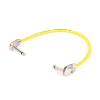 ACGTUY Guitar Effects Pedal Cable Flat Patch Connector 6.5 Stereo/Mono Male Plug 1/4 Inch TRS/TS Ja-ck Copper Core PU Wire Adapter Cable(Yellow-TS,8M) view 1