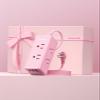 10ft Pink Extension Cord,HONIZER Power Strip Flat Cord, 6 Outlets & 3 USB Ports (1 USB-C), Cute,Wall Mount for Home Office Dorm Desk Accessories, Blush Boost view 1