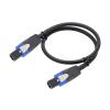ACGTUY 1M-10M Cable 12AWG Patch Cords - Speakon to Speakon Professional Cables Black NL4FX (NL4FC) 12 Gauge Wire(Blue,9m) view 1
