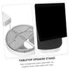 DOITOOL Practical Desktop Speaker Holder for Cable Management Slot White view 3